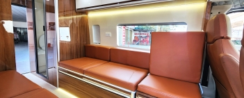 Mobihome trên xe Ford transit cũ | Giá thành hợp lý đáp ứng đủ nhu cầu